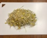 まごわやさしい　豆もやしのゴマ酢和え作り方1写真