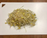 まごわやさしい　豆もやしのゴマ酢和え作り方1写真