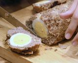 クリスマスケーキ風★ミートローフ作り方8写真