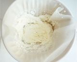 牛乳とレモン果汁で　カッテージチーズ作り方3写真