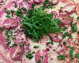 甘いトマトのピザ作り方6写真