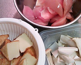 ササミと厚揚げの塩麹炒め作り方1写真