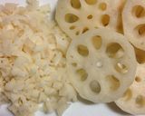 ◎ふわしゃきっ♡簡単れんこん豆腐つくね◎作り方1写真