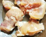 お弁当にレンチン蒸し鶏♪シンプル塩味♡作り方1写真