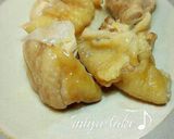 お弁当にレンチン蒸し鶏♪シンプル塩味♡作り方4写真