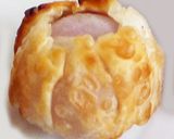 プチトマトと生ハムの餃子皮包み揚げ作り方3写真