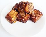 厚揚げで　手羽先甘辛胡麻揚げ風作り方4写真