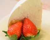 ストロベリー☆チーズムースのドームケーキ作り方19写真