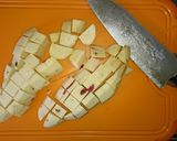 餃子の皮で作る、アップルポテトパイ！作り方1写真