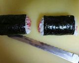 簡単♥おにぎりのりで ネギトロ巻き!作り方5写真
