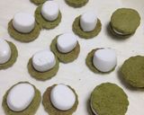 抹茶のマシュマロクッキー作り方6写真