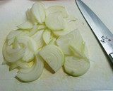 豆腐ときのことたまねぎの和風スープ作り方1写真