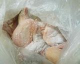 鶏手羽先の甘辛揚げ❤作り方1写真