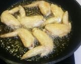 鶏手羽先の甘辛揚げ❤作り方3写真