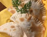 簡単♬餃子の皮でミートボール包焼作り方5写真