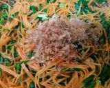 ご飯が美味しい!!人参と卵のしりしり♪作り方5写真