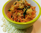 ご飯が美味しい！！人参と卵のしりしり♪作り方8写真