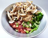 しめじとトマトのヴィネグレットサラダ作り方4写真