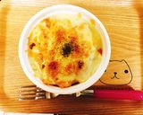 ホワイト&ミートソース★簡単グラタン作り方13写真