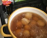 生姜たっぷり肉団子と春雨スープ作り方2写真