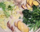 さつま芋消費！味噌バタミルク鍋☆作り方7写真