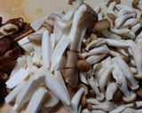 切り干し大根と糸蒟蒻 ほうれん草の煮物♪作り方1写真