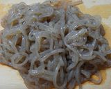 切り干し大根と糸蒟蒻 ほうれん草の煮物♪作り方3写真