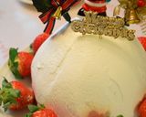 ストロベリー☆チーズムースのドームケーキ作り方20写真