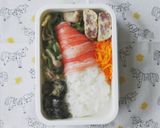 カニカマでサンタクロース★クリスマス弁当作り方3写真