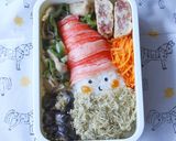 カニカマでサンタクロース★クリスマス弁当作り方5写真