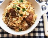 サイコロステーキde焼きピラフ♪作り方7写真