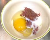ちょっぴり洋風！卵1個でコンビーフ卵焼き作り方1写真