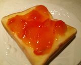 ★超完熟柿の救済トースト★作り方4写真