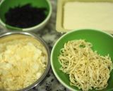 乾物とお豆腐の袋煮作り方1写真