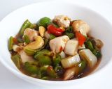 ささみののカシューナッツ炒め　腰果鶏丁作り方6写真