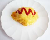 ふわとろ　ケチャップライスのオムライス作り方5写真