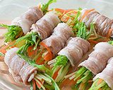 ペッパーが決め手！豚バラ肉の野菜巻き♪作り方2写真