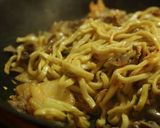 沖縄そばで豚キム焼きそば作り方4写真
