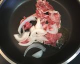 昼飯に☆卵とじ豚丼★天とじ風〜作り方1写真