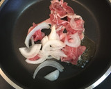 昼飯に☆卵とじ豚丼★天とじ風〜作り方1写真