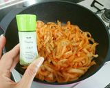 簡単玉ねぎケチャップ炒め作り方5写真