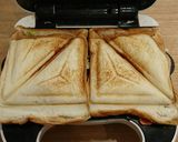 キャベツ&ベーコンチーズ ホットサンド作り方2写真
