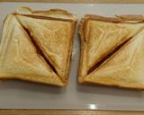 キャベツ&ベーコンチーズ ホットサンド作り方3写真