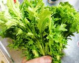 わさび菜のおひたし作り方1写真