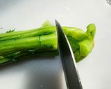 わさび菜のおひたし作り方8写真