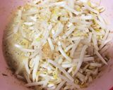満腹ヘルシー♡長芋もやしのお好み焼き風作り方2写真