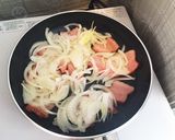 ベーコンとアボカドのバター醤油丼作り方7写真