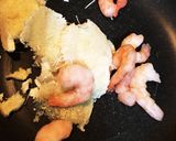 簡単パラパラ海老炒飯(^o^)作り方1写真