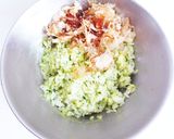 かつお節と醤油のアボカド丼作り方3写真