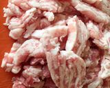 簡単な豚バラ肉で卵無し旨い豆腐ハンバーグ作り方3写真